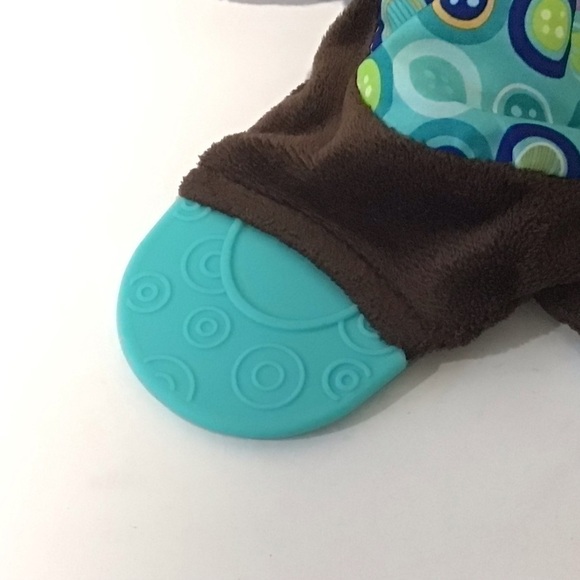 BRIGHT Starts brown monkey security blanket lovey - Picture 5 of 9